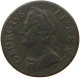 GREAT BRITAIN FARTHING 1746 George II. 1727-1760. #t149 0211 - A. 1 Farthing