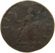 GREAT BRITAIN FARTHING 1753? George II. 1727-1760. #s020 0249 - A. 1 Farthing