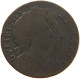 GREAT BRITAIN FARTHING 1694 William & Mary (1689-1694) #t021 0139 - A. 1 Farthing