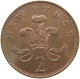 GREAT BRITAIN 2 PENCE 1971 Elisabeth II. (1952-) #s060 0737 - E. 2 Pence