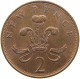 GREAT BRITAIN 2 PENCE 1971 Elisabeth II. (1952-) #s060 0727 - E. 2 Pence