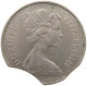 GREAT BRITAIN 10 PENCE 1969 Elisabeth II. (1952-) MINTING ERROR #t074 0015 - 10 Pence & 10 New Pence