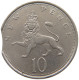 GREAT BRITAIN 10 PENCE 1969 Elisabeth II. (1952-) MINTING ERROR #t006 0219 - 10 Pence & 10 New Pence
