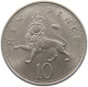 GREAT BRITAIN 10 PENCE 1968 Elisabeth II. (1952-) #s061 0005 - 10 Pence & 10 New Pence
