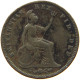 GREAT BRITAIN 1/3 FARTHING 1827 GEORGE IV. (1820-1830) #t107 0223 - A. 1/4 - 1/3 - 1/2 Farthing