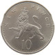 GREAT BRITAIN 10 PENCE 1969 Elisabeth II. (1952-) MINTING ERROR #t074 0013 - 10 Pence & 10 New Pence