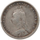 GREAT BRITAIN FOURPENCE 1888 Victoria 1837-1901 #t021 0119 - G. 4 Pence/ Groat