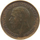 GREAT BRITAIN FARTHING 1929 George V. (1910-1936) #a012 0023 - B. 1 Farthing