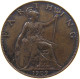 GREAT BRITAIN FARTHING 1909 Edward VII., 1901 - 1910 #t107 0167 - B. 1 Farthing