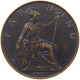 GREAT BRITAIN FARTHING 1908 Edward VII., 1901 - 1910 #c062 0089 - B. 1 Farthing