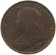 GREAT BRITAIN FARTHING 1901 Victoria 1837-1901 #a011 0925 - B. 1 Farthing