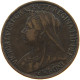 GREAT BRITAIN FARTHING 1901 Victoria 1837-1901 #a011 0901 - B. 1 Farthing