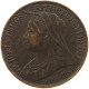 GREAT BRITAIN FARTHING 1897 Victoria 1837-1901 #a011 0915 - B. 1 Farthing