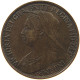 GREAT BRITAIN FARTHING 1896 Victoria 1837-1901 #c062 0083 - B. 1 Farthing