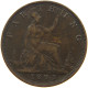 GREAT BRITAIN FARTHING 1893 Victoria 1837-1901 #a011 0789 - B. 1 Farthing