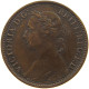 GREAT BRITAIN FARTHING 1891 Victoria 1837-1901 #c063 0299 - B. 1 Farthing