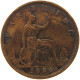 GREAT BRITAIN FARTHING 1884 Victoria 1837-1901 #t158 0141 - B. 1 Farthing