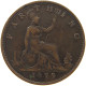 GREAT BRITAIN FARTHING 1879 Victoria 1837-1901 #c064 0087 - B. 1 Farthing