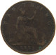 GREAT BRITAIN FARTHING 1875 H Victoria 1837-1901 #c034 0085 - B. 1 Farthing