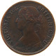 GREAT BRITAIN FARTHING 1867 Victoria 1837-1901 #s080 0175 - B. 1 Farthing