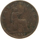 GREAT BRITAIN FARTHING 1867 Victoria 1837-1901 #a066 0799 - B. 1 Farthing