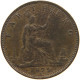 GREAT BRITAIN FARTHING 1875 H Victoria 1837-1901 #t008 0079 - B. 1 Farthing