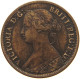 GREAT BRITAIN FARTHING 1865 Victoria 1837-1901 #c079 0225 - B. 1 Farthing