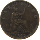 GREAT BRITAIN FARTHING 1865 Victoria 1837-1901 #c063 0085 - B. 1 Farthing