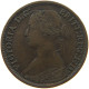 GREAT BRITAIN FARTHING 1864 Victoria 1837-1901 #s080 0193 - B. 1 Farthing