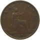 GREAT BRITAIN FARTHING 1861 Victoria 1837-1901 #c082 0175 - B. 1 Farthing