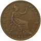 GREAT BRITAIN HALFPENNY 1885 Victoria 1837-1901 #c061 0029 - C. 1/2 Penny