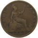 GREAT BRITAIN HALFPENNY 1862 Victoria 1837-1901 #c061 0021 - C. 1/2 Penny