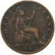 GREAT BRITAIN HALFPENNY 1863 Victoria 1837-1901 #c079 0111 - C. 1/2 Penny