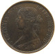 GREAT BRITAIN HALFPENNY 1862 Victoria 1837-1901 #t100 0459 - C. 1/2 Penny