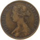 GREAT BRITAIN HALFPENNY 1862 Victoria 1837-1901 #c071 0533 - C. 1/2 Penny