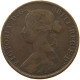 GREAT BRITAIN HALFPENNY 1861 Victoria 1837-1901 #s050 0101 - C. 1/2 Penny