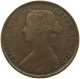 GREAT BRITAIN HALFPENNY 1861 Victoria 1837-1901 #a058 0077 - C. 1/2 Penny