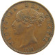 GREAT BRITAIN HALFPENNY 1858 Victoria 1837-1901 #t020 0323 - C. 1/2 Penny