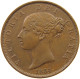 GREAT BRITAIN HALFPENNY 1854 Victoria 1837-1901 #t100 0335 - C. 1/2 Penny