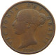 GREAT BRITAIN HALFPENNY 1854 Victoria 1837-1901 #a095 0235 - C. 1/2 Penny