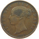 GREAT BRITAIN HALFPENNY 1854 Victoria 1837-1901 #c060 0269 - C. 1/2 Penny