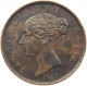 GREAT BRITAIN HALFPENNY 1853 Victoria 1837-1901 #t017 0229 - C. 1/2 Penny