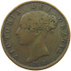 GREAT BRITAIN HALFPENNY 1853 Victoria 1837-1901 #s010 0279 - C. 1/2 Penny