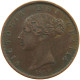 GREAT BRITAIN HALFPENNY 1853 Victoria 1837-1901 #a084 0187 - C. 1/2 Penny