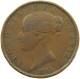GREAT BRITAIN HALFPENNY 1853 Victoria 1837-1901 #s009 0245 - C. 1/2 Penny