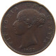 GREAT BRITAIN HALFPENNY 1853 Victoria 1837-1901 #a058 0065 - C. 1/2 Penny
