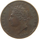 GREAT BRITAIN HALFPENNY 1826 GEORGE IV. (1820-1830) #s077 0227 - C. 1/2 Penny