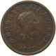 GREAT BRITAIN HALFPENNY 1807 GEORGE III. 1760-1820 #s021 0357 - B. 1/2 Penny