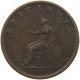 GREAT BRITAIN HALFPENNY 1807 GEORGE III. 1760-1820 #s021 0357 - B. 1/2 Penny