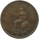 GREAT BRITAIN HALFPENNY 1799 GEORGE III. 1760-1820 #t138 0683 - B. 1/2 Penny